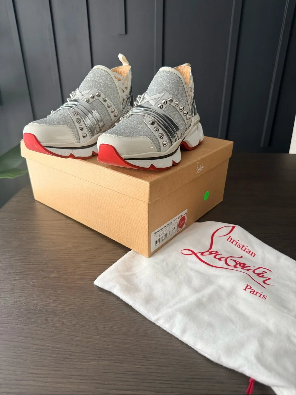 Christian Louboutin Red Runner Sneakers